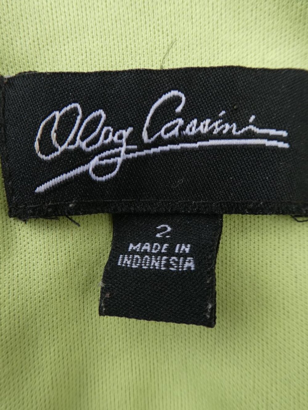 Vintage Oleg Cassini Monochromatic Check Fit & Flare Dress Black Piping Zip Back - Picture 6 of 7